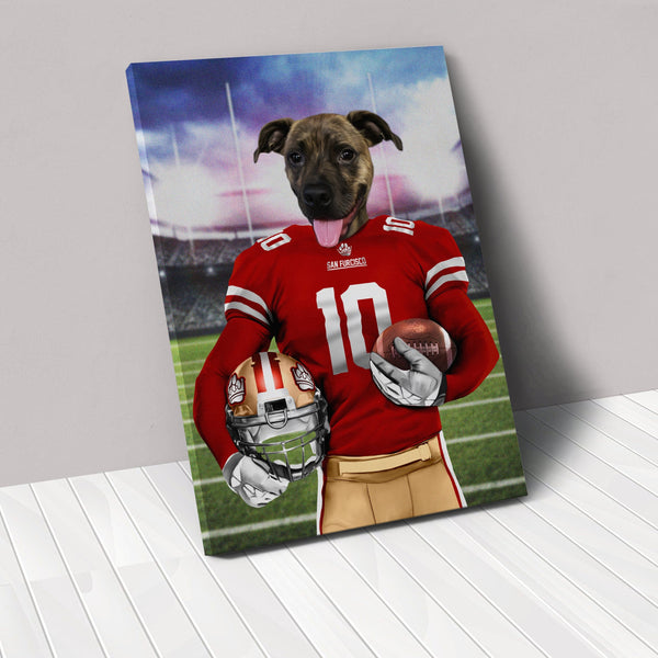 The Pawty Niners - Custom Pet Canvas