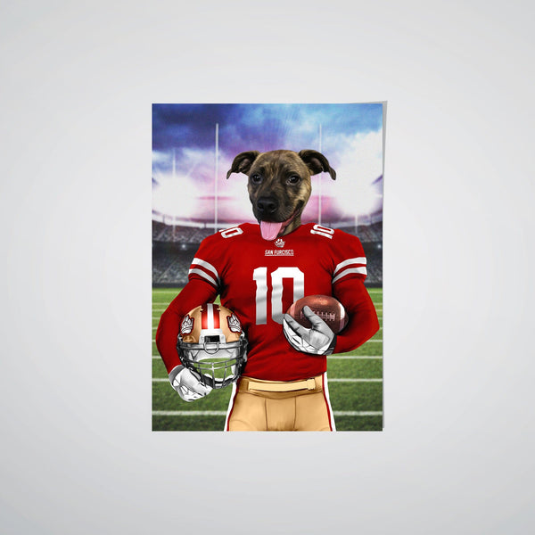 The Pawty Niners - Custom Pet Poster