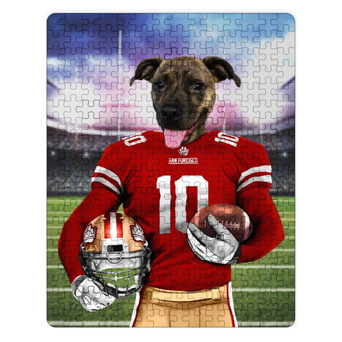 Crown and Paw - Puzzle The Pawty Niners - Custom Puzzle 11" x 14"