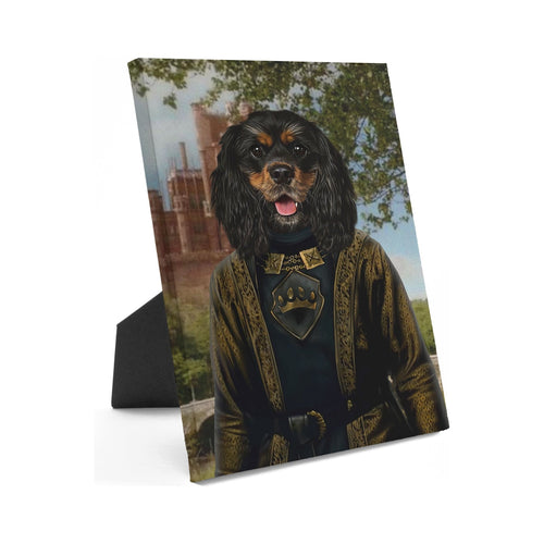 Crown and Paw - Standing Canvas The Sea Lord - Custom Standing Canvas 8" x 10" / Castle 1