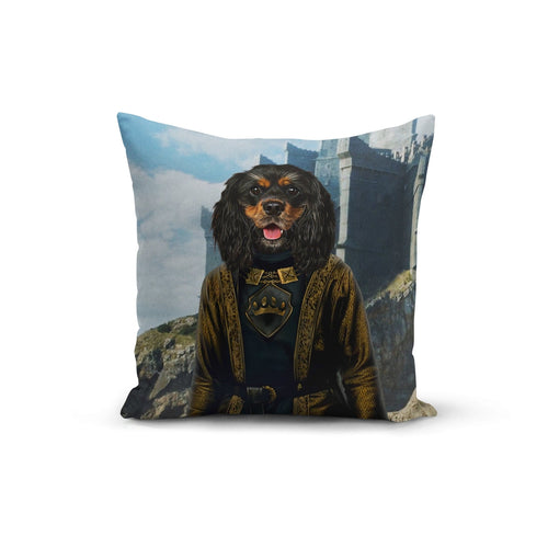 Crown and Paw - Throw Pillow The Sea Lord - Custom Throw Pillow 14" x 14" / Castle 2