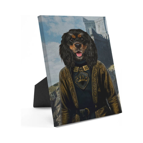 Crown and Paw - Standing Canvas The Sea Lord - Custom Standing Canvas 8" x 10" / Castle 2