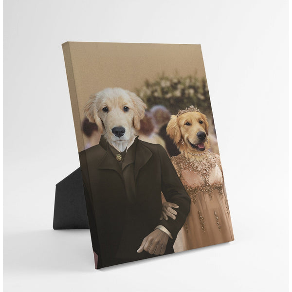 Simon and Daphne - Custom Standing Canvas