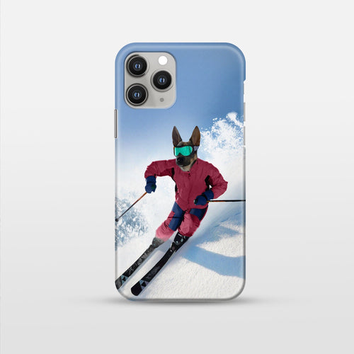 Crown and Paw - Phone Case The Skiier - Custom Pet Phone Case