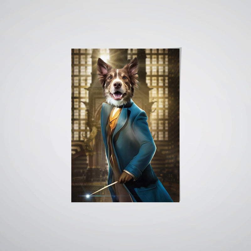 The Smart Wizard - Custom Pet Poster