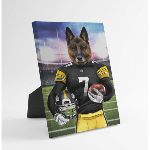 Crown and Paw - Standing Canvas The Snack Steelers - Custom Standing Canvas