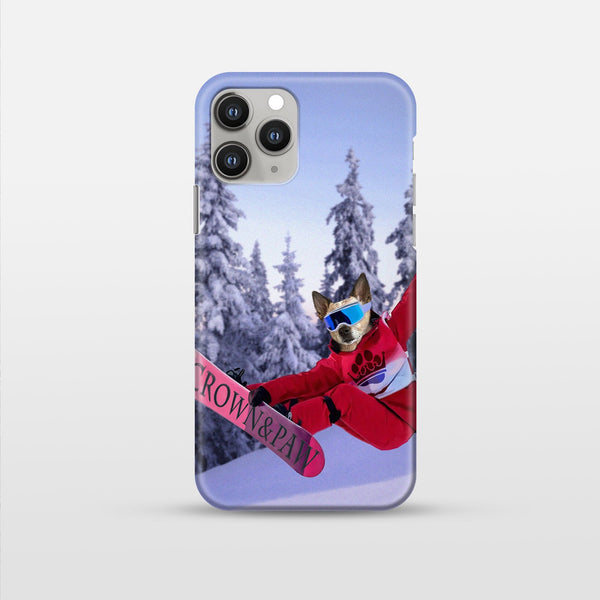 The Snowboarder - Custom Pet Phone Case