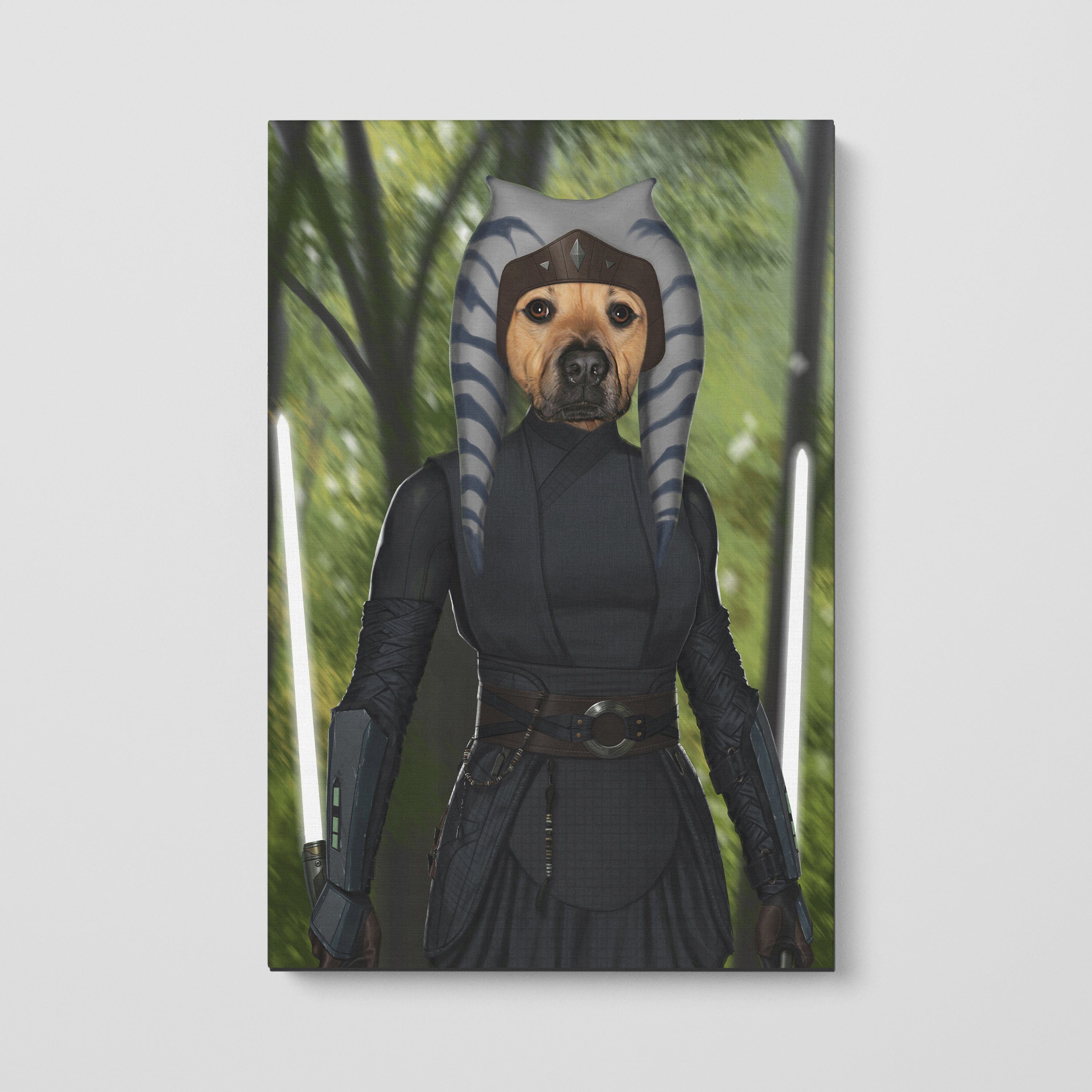 Crown and Paw - Canvas The Space Outcast - Custom Pet Canvas