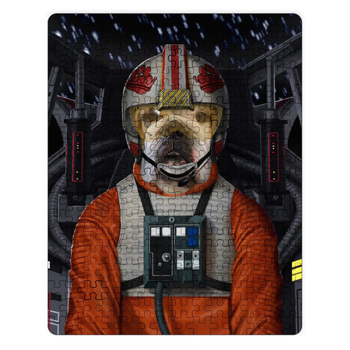 Crown and Paw - Puzzle The Space Pilot - Custom Puzzle 11" x 14"