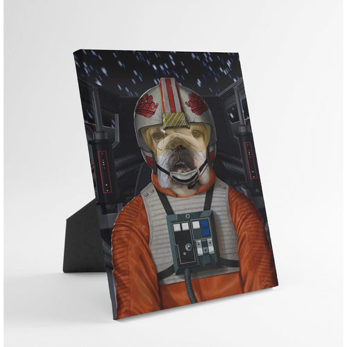 Crown and Paw - Standing Canvas The Space Pilot - Custom Standing Canvas