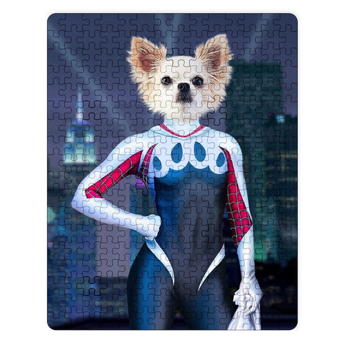 Crown and Paw - Puzzle The Spider Girl - Custom Puzzle 11" x 14"