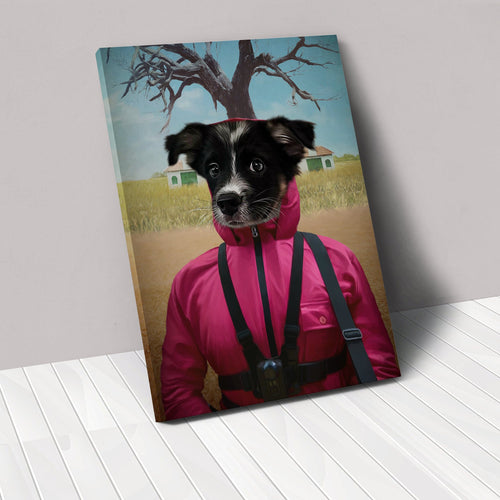 Crown and Paw - Canvas Squid Guard - Custom Pet Canvas