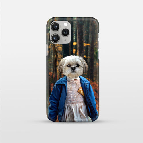 Crown and Paw - Phone Case The Strange Girl - Custom Pet Phone Case iPhone 13 / The Woods