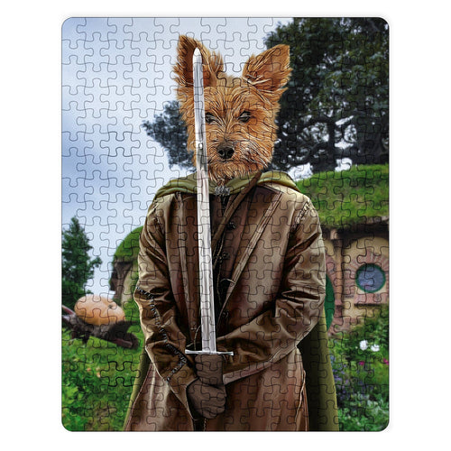 Crown and Paw - Puzzle The Swordsman - Custom Puzzle 11" x 14" / Background 2
