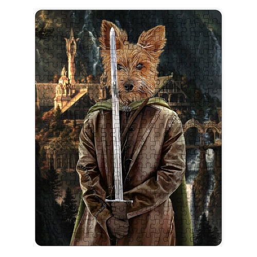 Crown and Paw - Puzzle The Swordsman - Custom Puzzle 11" x 14" / Background 3