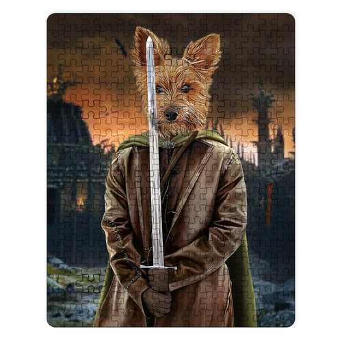 Crown and Paw - Puzzle The Swordsman - Custom Puzzle 11" x 14" / Background 4