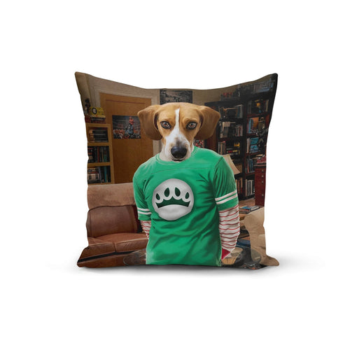 Crown and Paw - Throw Pillow The Tall Nerd - Custom Throw Pillow