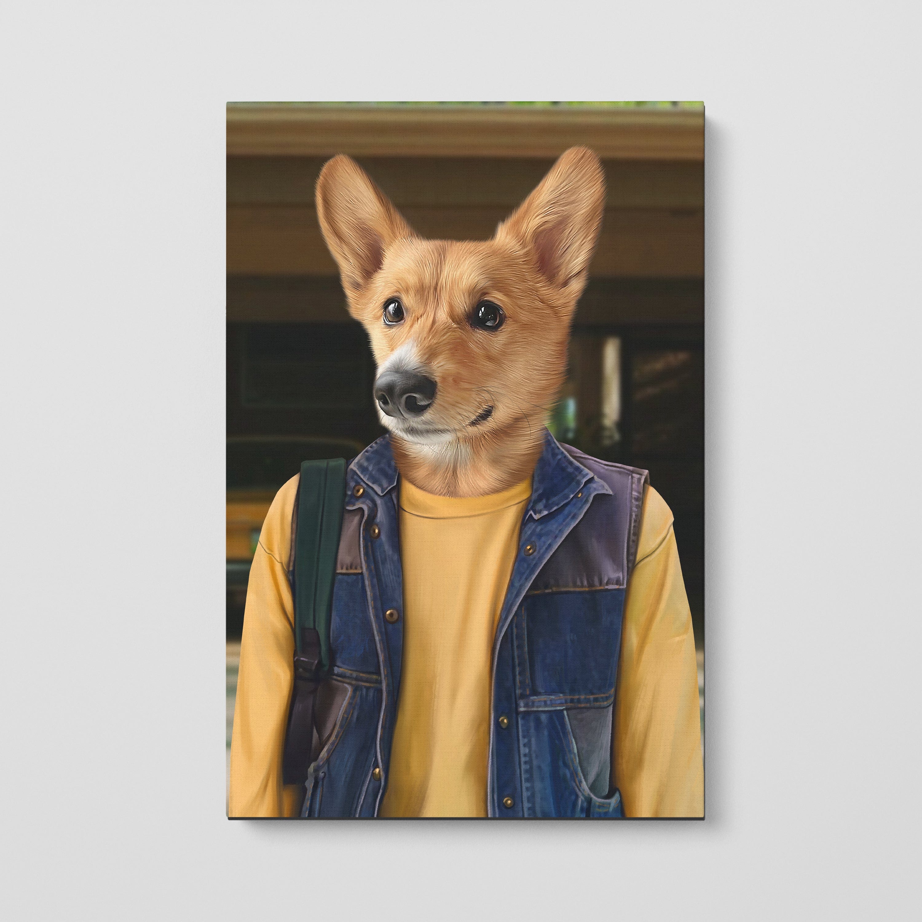 The Tough Friend - Custom Pet Canvas
