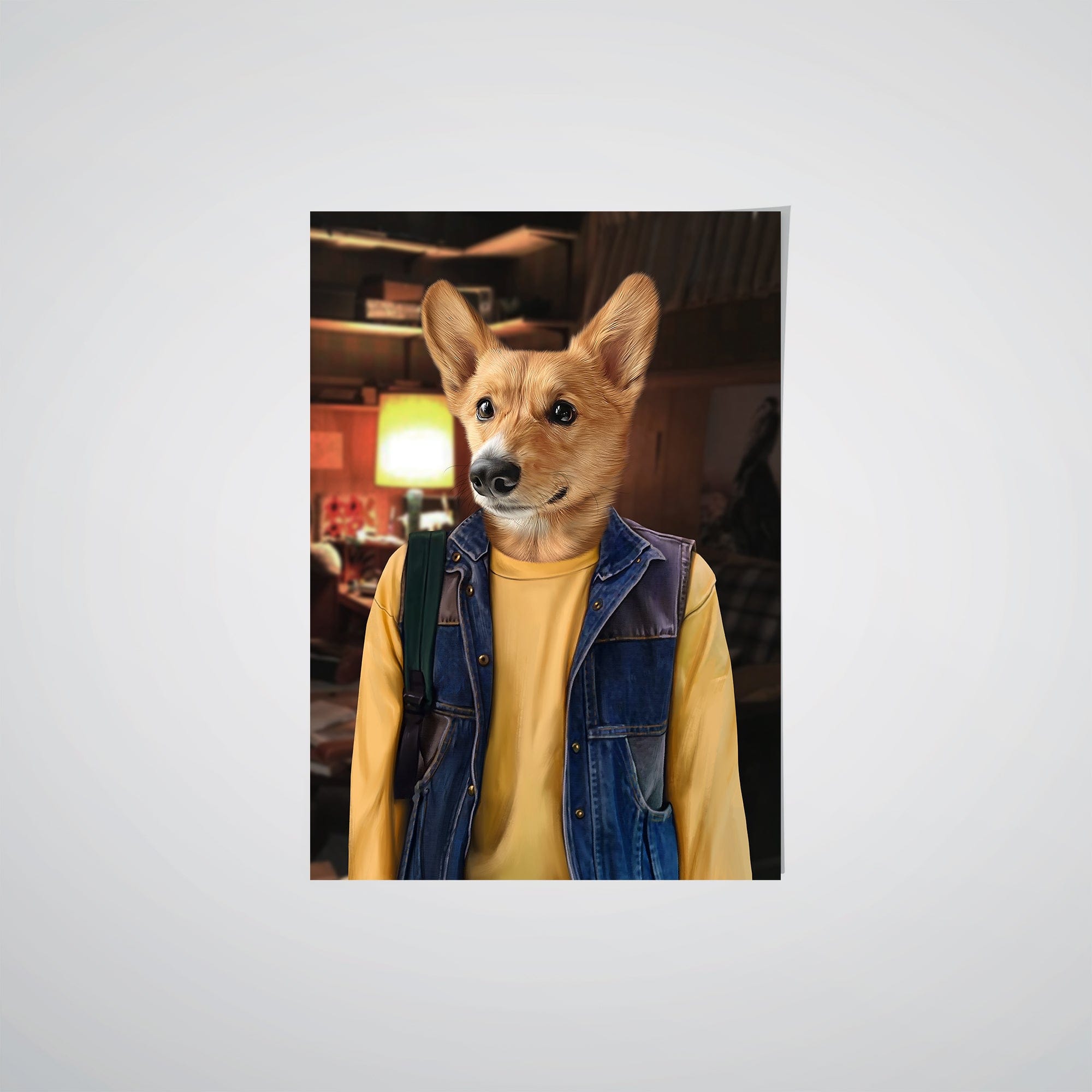 The Tough Friend - Custom Pet Poster