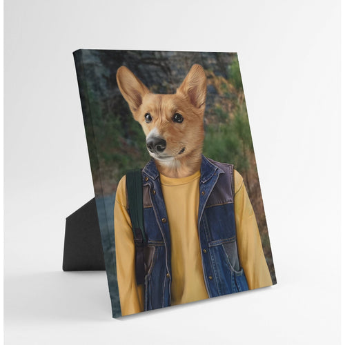 Crown and Paw - Standing Canvas The Tough Friend - Custom Standing Canvas 8" x 10" / Roadside