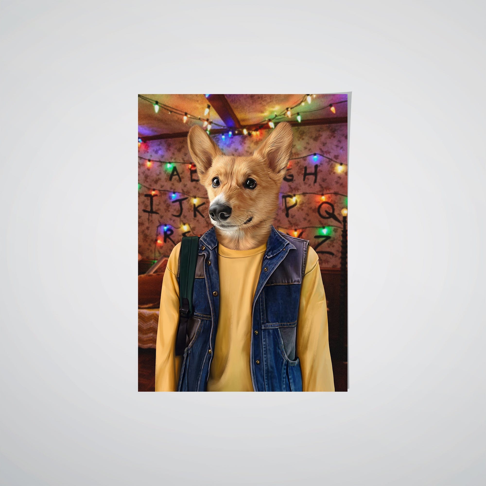 The Tough Friend - Custom Pet Poster