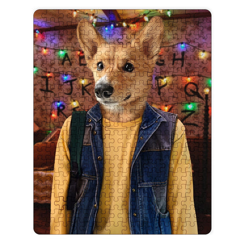 Crown and Paw - Puzzle The Tough Friend - Custom Puzzle 11" x 14" / Wall of Lights