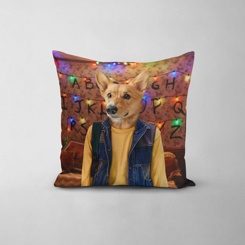 Crown and Paw - Throw Pillow The Tough Friend - Custom Throw Pillow 14" x 14" / Wall of Lights