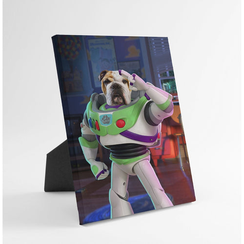 Crown and Paw - Standing Canvas The Toy Astronaut - Custom Standing Canvas