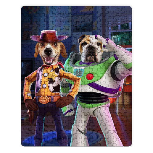 Crown and Paw - Puzzle The Toy Best Friends - Custom Puzzle 11" x 14"