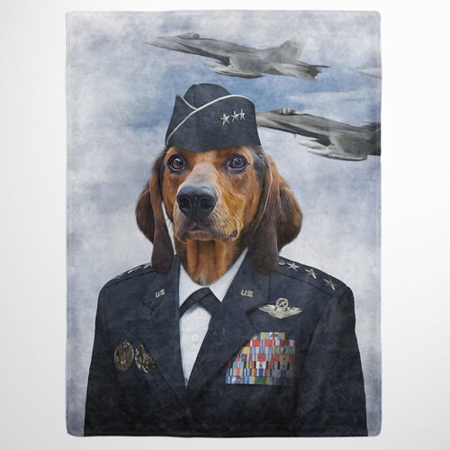 Crown and Paw - Blanket The Female Air Force - Custom Pet Blanket