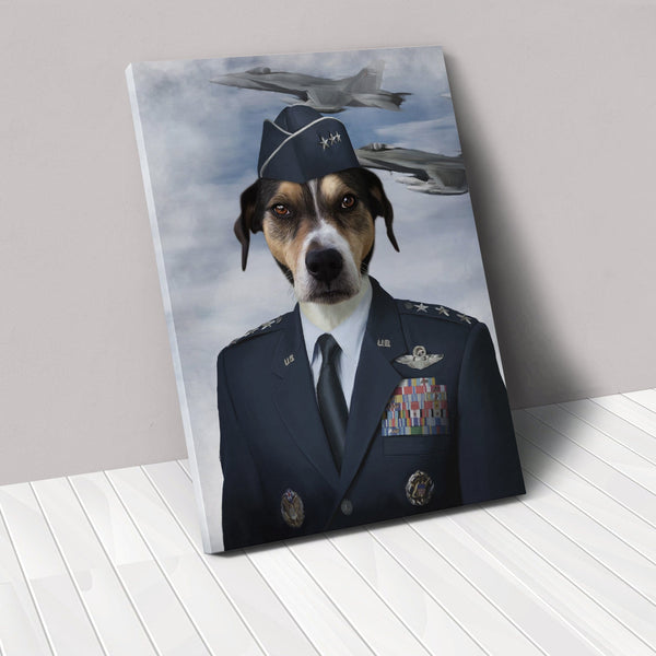 The Male Air Force - Custom Pet Canvas