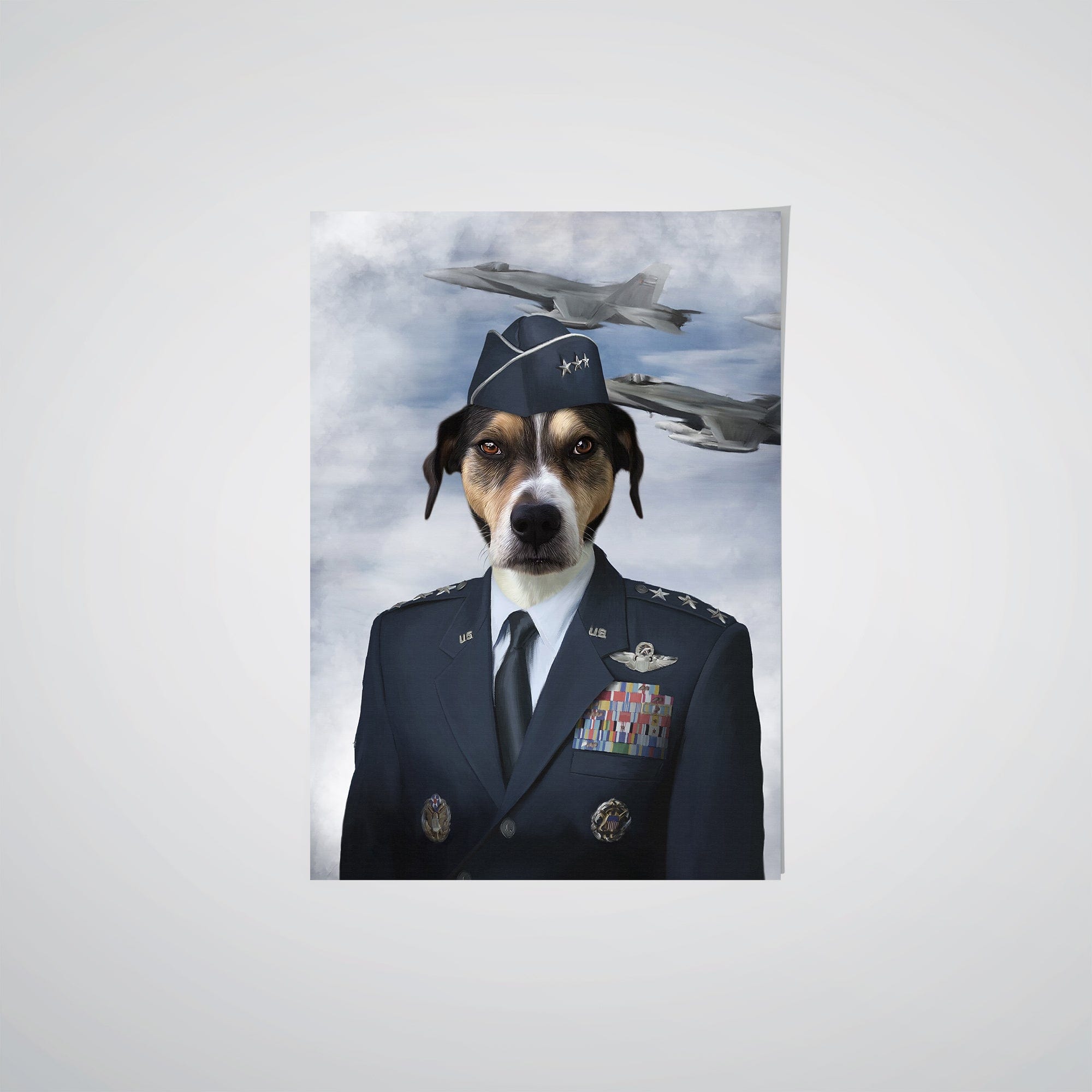 The Male Air Force - Custom Pet Poster