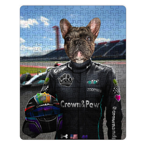 Crown and Paw - Puzzle The Veteran Driver - Custom Puzzle 11" x 14"