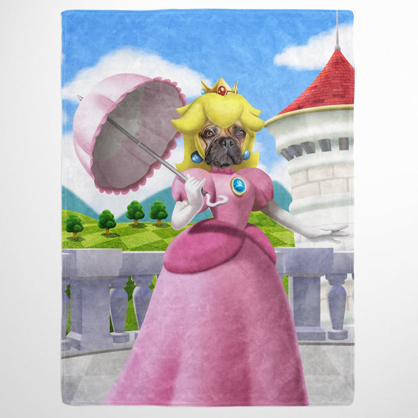 Video Game Princess - Custom Pet Blanket