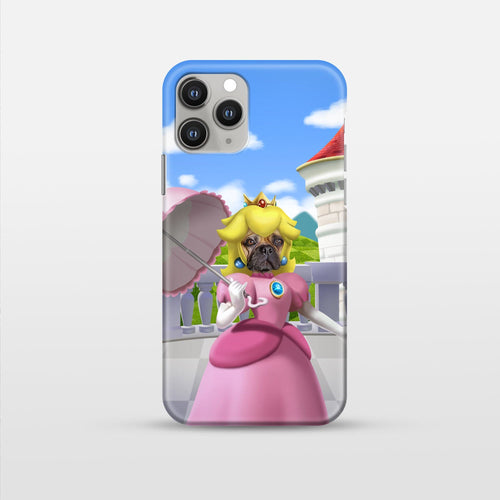 Crown and Paw - Phone Case Video Game Princess - Custom Pet Phone Case