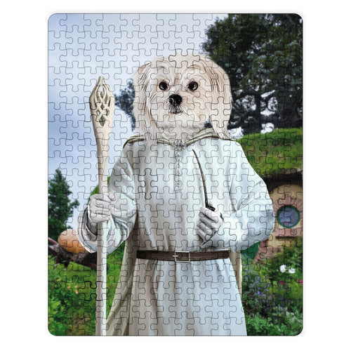 Crown and Paw - Puzzle The White Sorcerer - Custom Puzzle 11" x 14" / Background 2