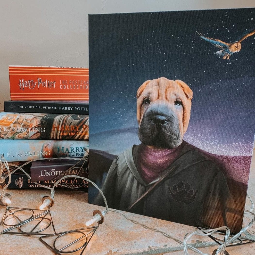 The Wizard - Custom Pet Canvas
