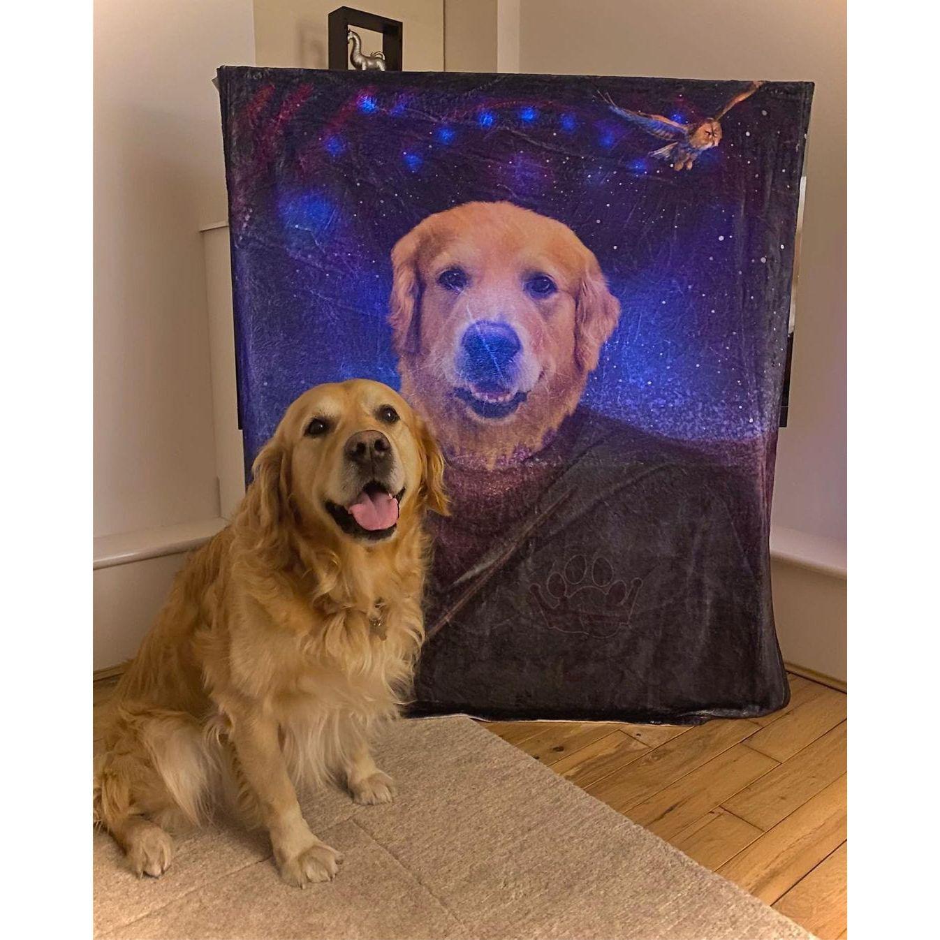 The Wizard - Custom Pet Blanket