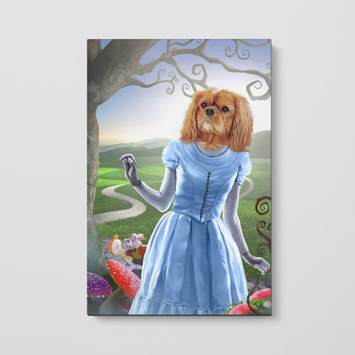 Crown and Paw - Canvas The Wonderland - Custom Pet Canvas