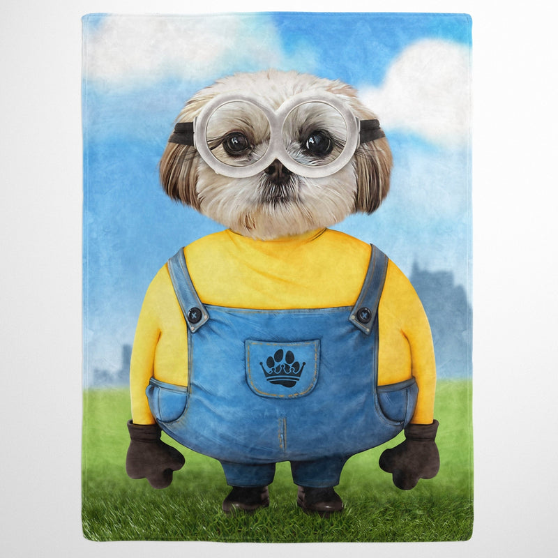 The Yellow Creature - Custom Pet Blanket