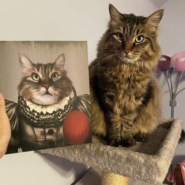 Crown and Paw - Canvas The Pennywise - Custom Pet Canvas