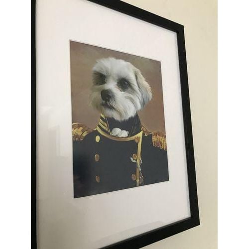 Crown and Paw - Poster The Admiral - Custom Pet Poster