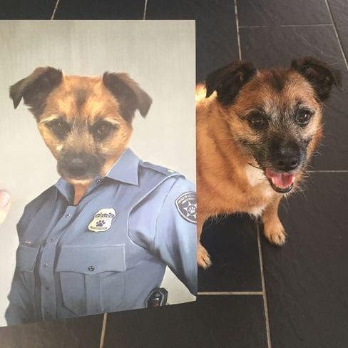 Police Officer (Female) - Custom Pet Mug