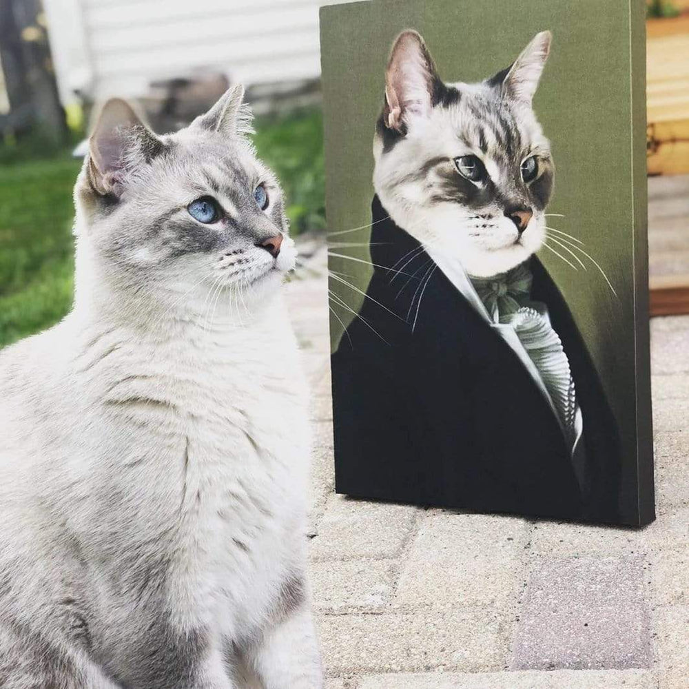 Crown and Paw - Canvas The Ambassador - Custom Pet Canvas 8