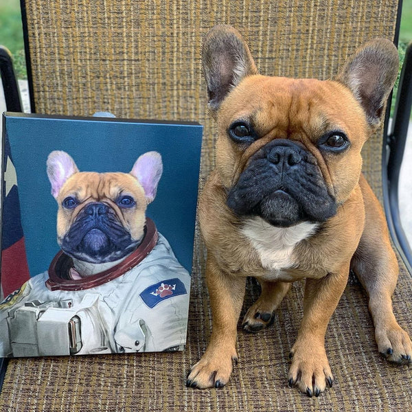 The Astronaut - Custom Pet Canvas