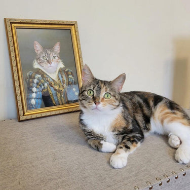 The Sapphire Queen - Custom Pet Poster