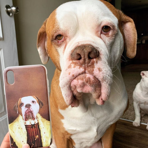 Crown and Paw - Phone Case The Young King - Custom Pet Phone Case