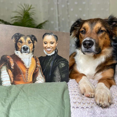 The Classy Couple - Custom Pet Canvas