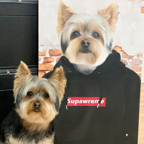 Crown and Paw - Canvas The Hypebeast - Custom Pet Canvas