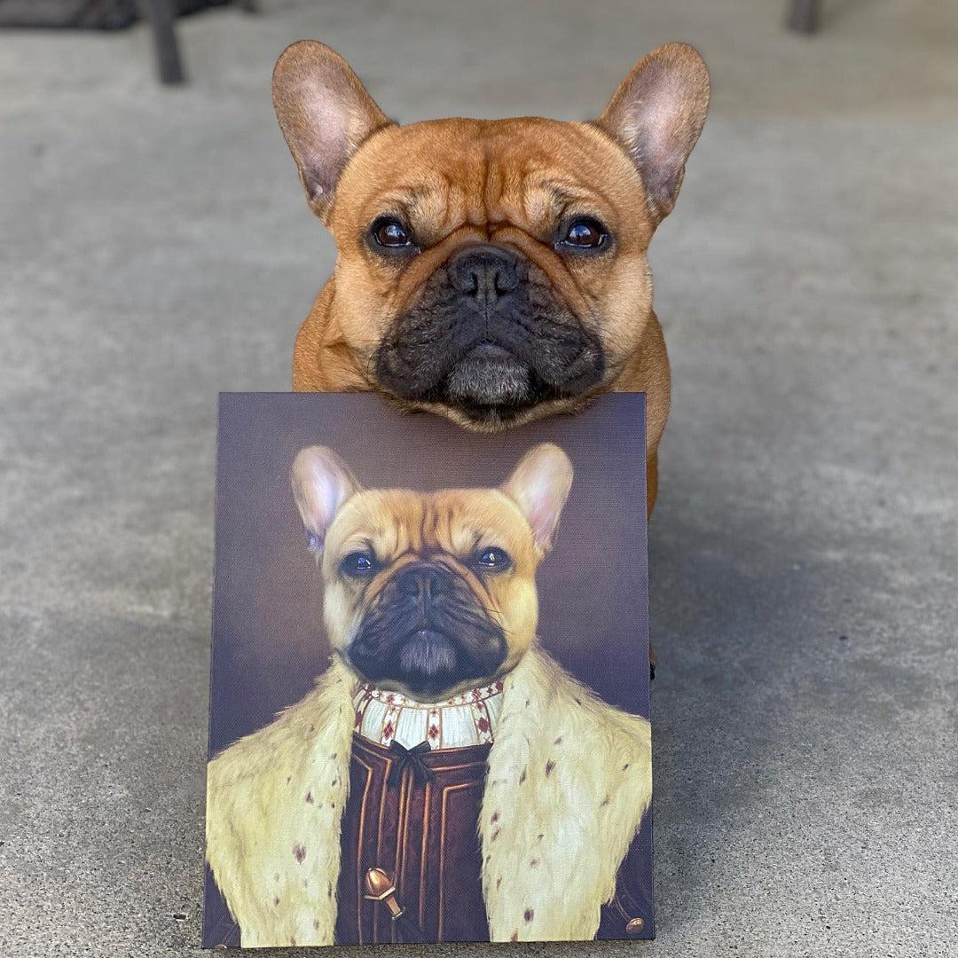 The Young King - Custom Pet Canvas